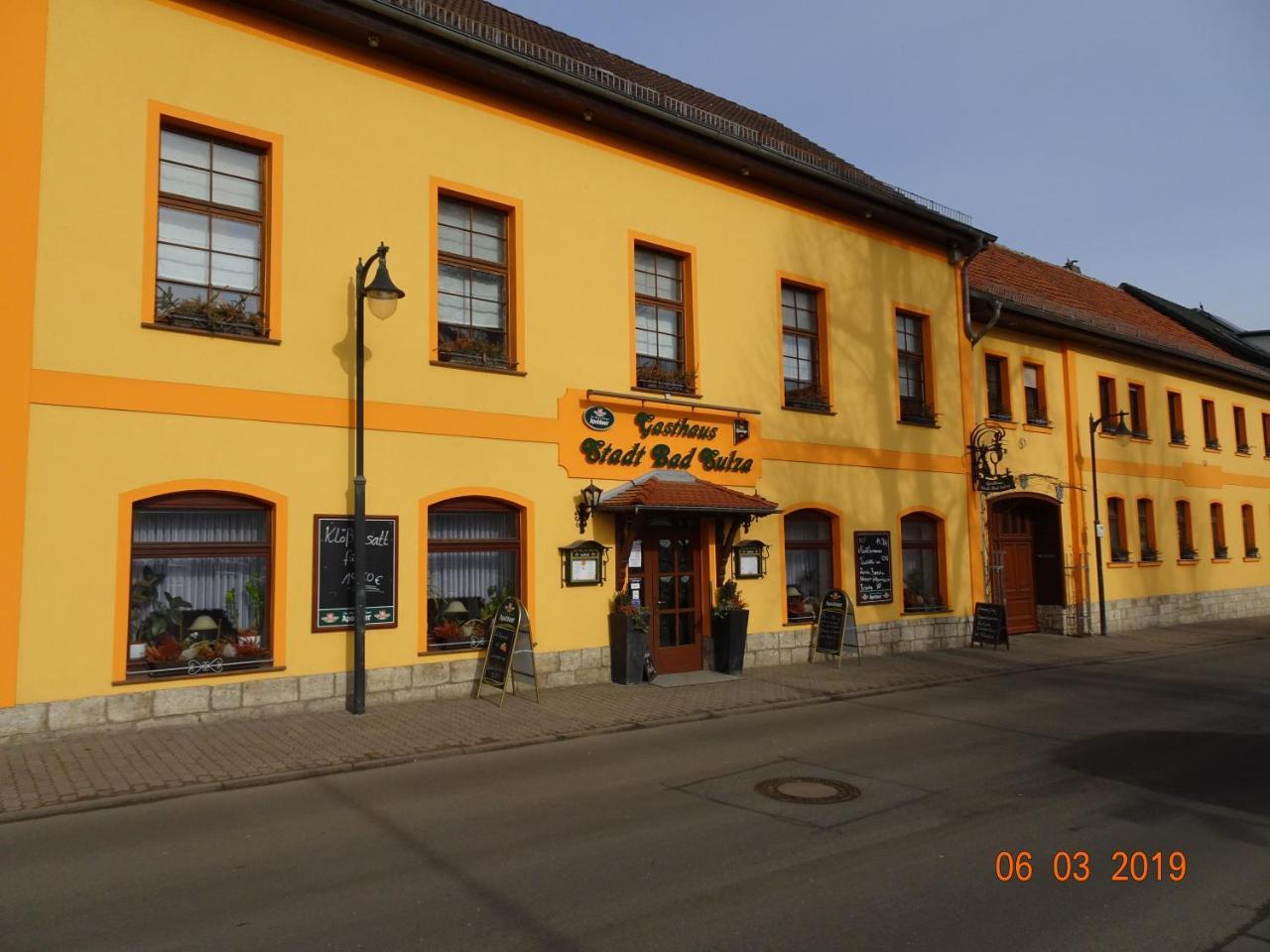 Gasthaus Stadt บัดซุลซา ภายนอก รูปภาพ