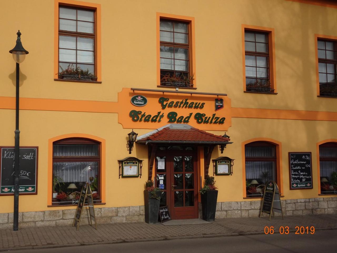Gasthaus Stadt บัดซุลซา ภายนอก รูปภาพ